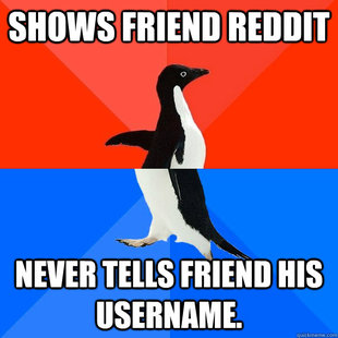 Socially Awesome Awkward Penguin