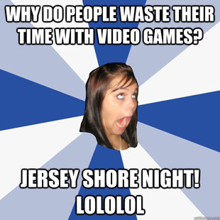 Annoying Facebook Girl