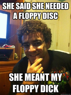 Over confident nerd