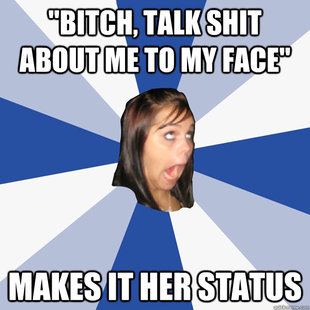 Annoying Facebook Girl