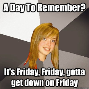 Musically Oblivious 8th Grader