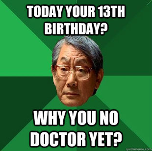 High Expectations Asian Father