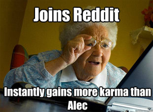 Grandma finds the Internet