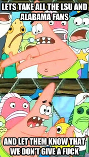Push it somewhere else Patrick