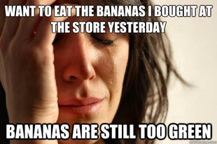 First World Problems