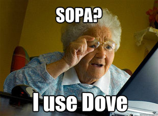 Grandma finds the Internet