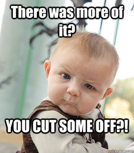skeptical baby