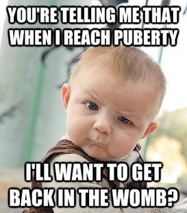 skeptical baby