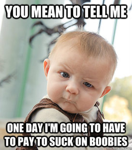 skeptical baby