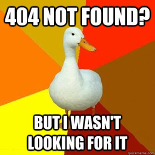 Tech Impaired Duck