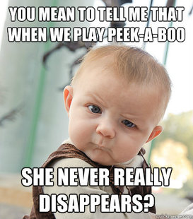 skeptical baby
