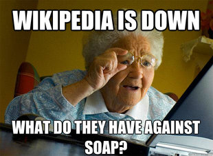 Grandma finds the Internet