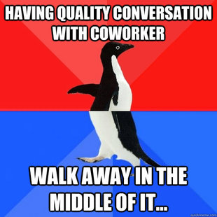 Socially Awksome Penguin