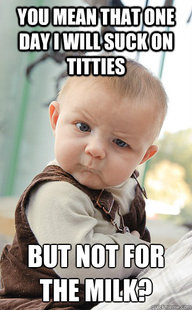 skeptical baby