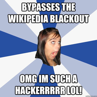 Annoying Facebook Girl