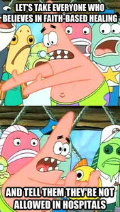 Push it somewhere else Patrick