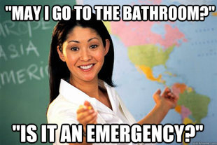 Unhelpful High School Teacher