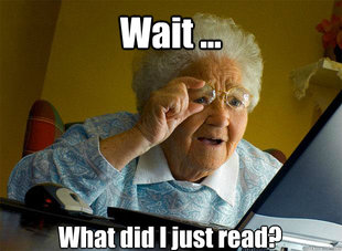 Grandma finds the Internet