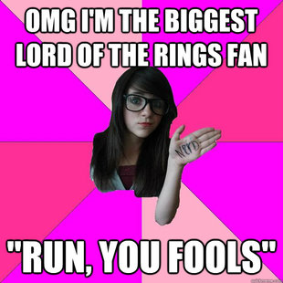 Idiot Nerd Girl