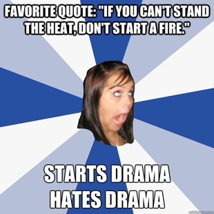 Annoying Facebook Girl