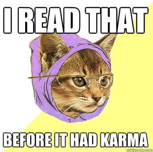Hipster Kitty
