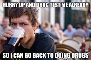 Lazy College Senior