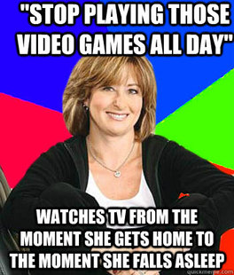 Sheltering Suburban Mom