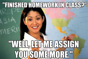 Unhelpful High School Teacher