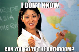 Unhelpful High School Teacher