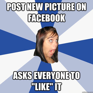 Annoying Facebook Girl