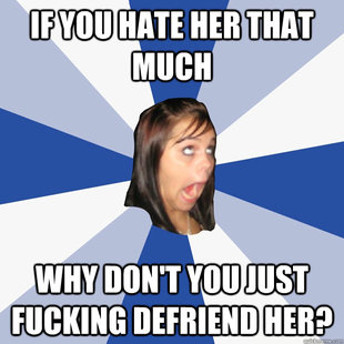 Annoying Facebook Girl