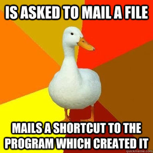 Tech Impaired Duck