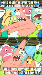 Push it somewhere else Patrick