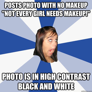 Annoying Facebook Girl