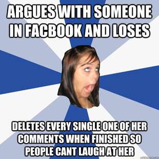 Annoying Facebook Girl
