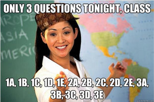 Scumbag Teacher