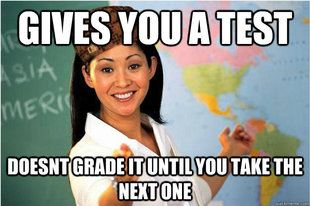 Scumbag Teacher