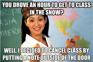 Scumbag Teacher
