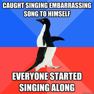 Socially Awkward Awesome Penguin