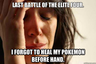 First World Problems