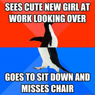 Socially Awesome Awkward Penguin