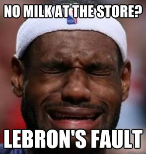 LeBrons fault