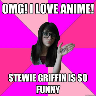 Idiot Nerd Girl