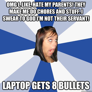 Annoying Facebook Girl