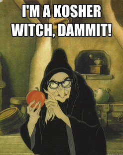 Hipster Snow White Witch