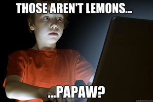 scared first day on the internet kid
