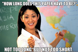 Unhelpful High School Teacher