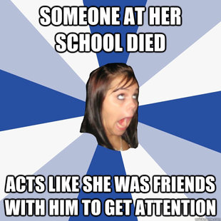 Annoying Facebook Girl