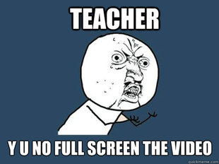 Y U No