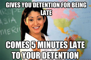 Unhelpful High School Teacher